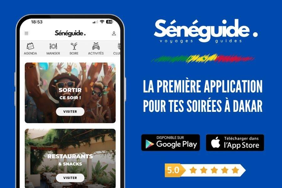 SénéGuide - La première application pour les soirées au Sénégal