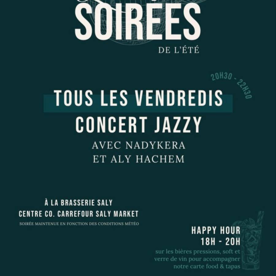 🎶 Les Soirées de l'Été - Concert Jazzy 🎶 background