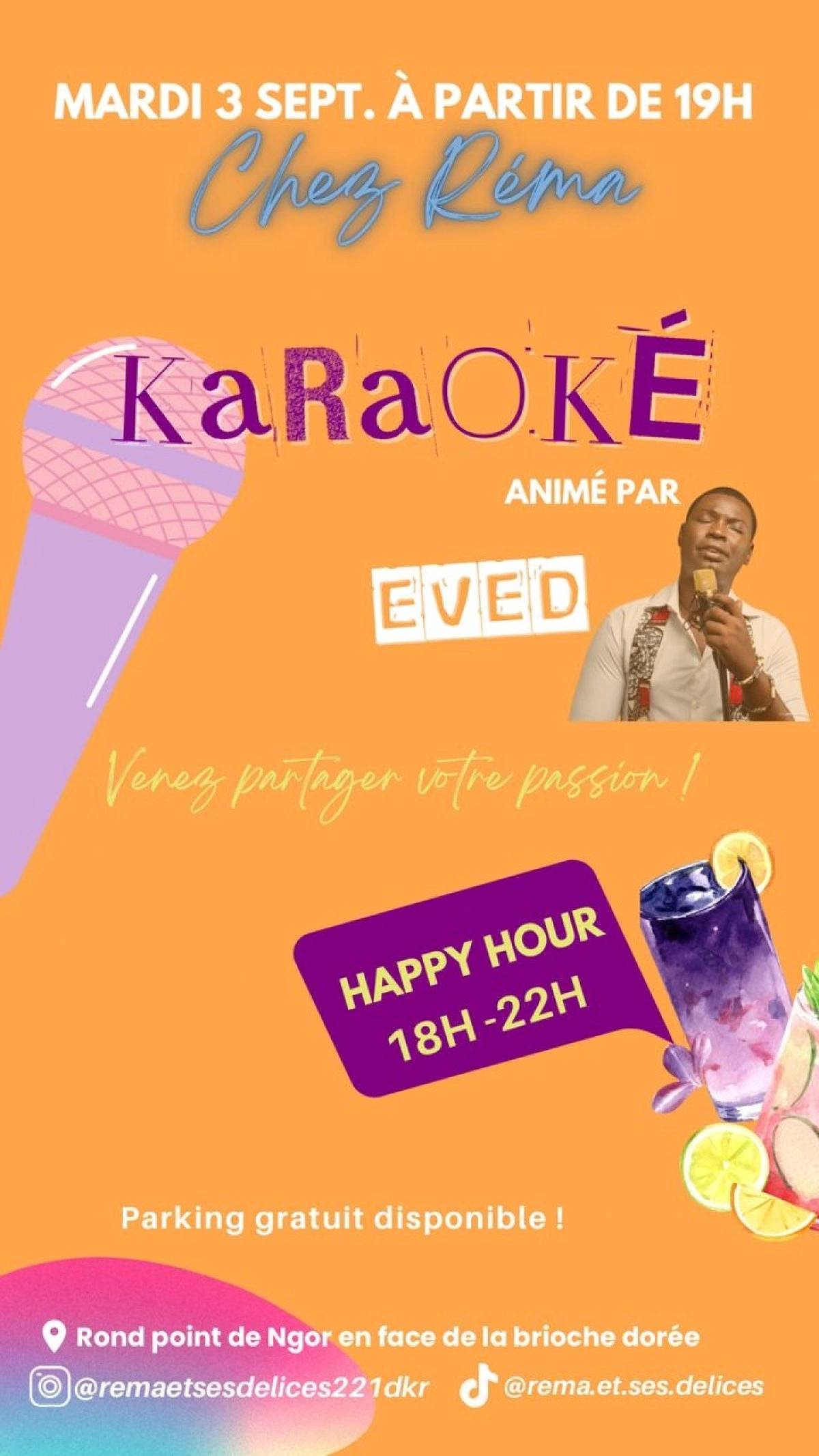 🎤 Karaoké chez Rema 🎤