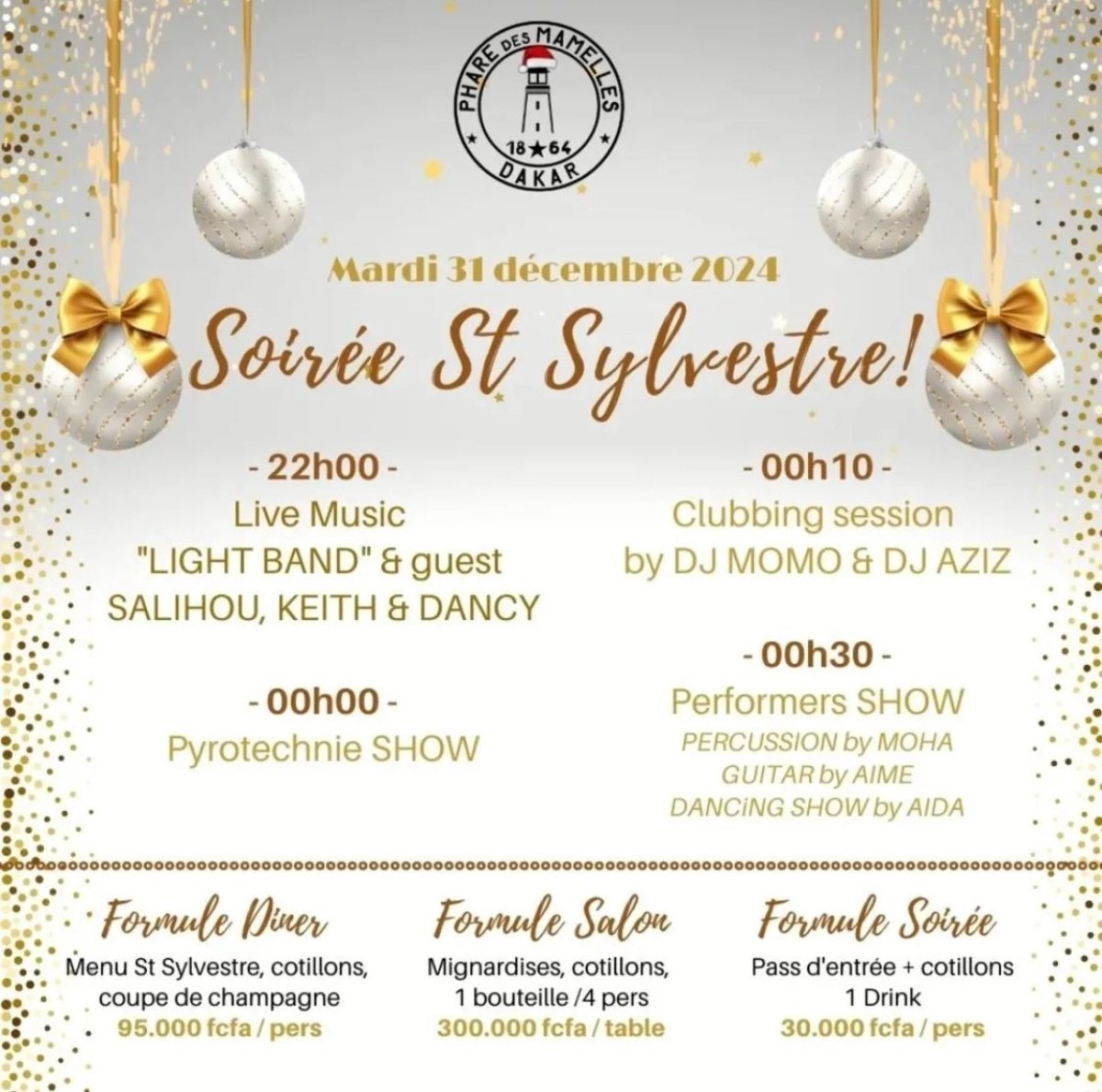🎉Soirée de la Saint-Sylvestre 2024 🎉