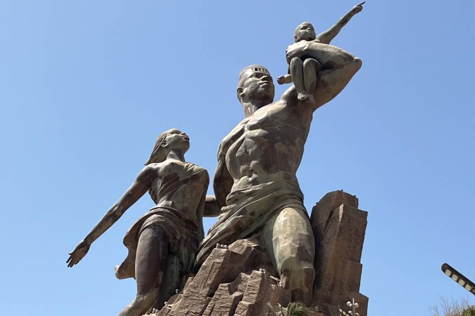 Monument de la renaissance Africaine à Dakar