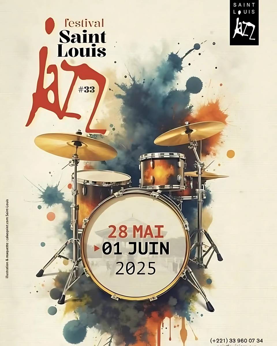 Affiche Festival de Jazz de Saint-Louis 2025