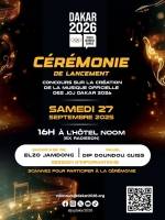 Cérémonie de lancement des JOJ Dakar 2026