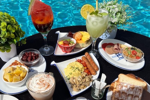 Le brunch de La Pointe des Almadies