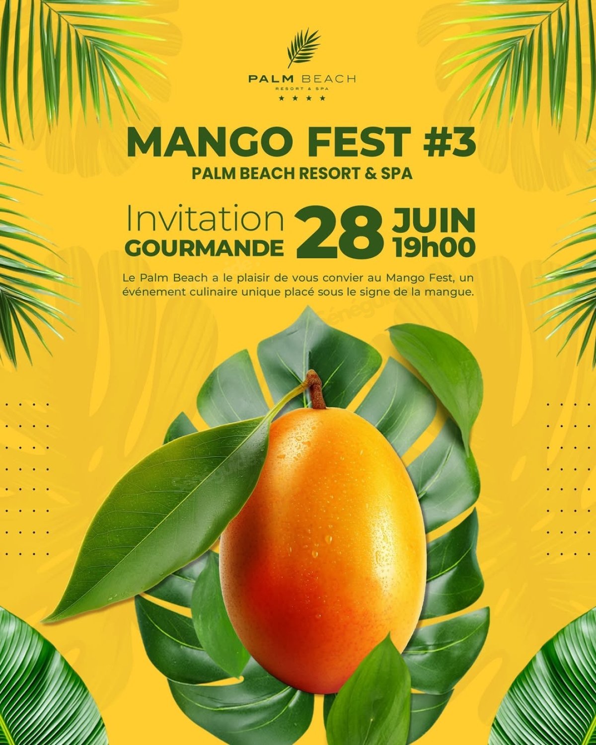 MANGO FEST #3 – La Mangue Réinventée par le Chef Thiam