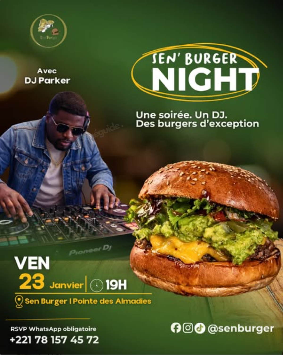 Sen’ Burger Night