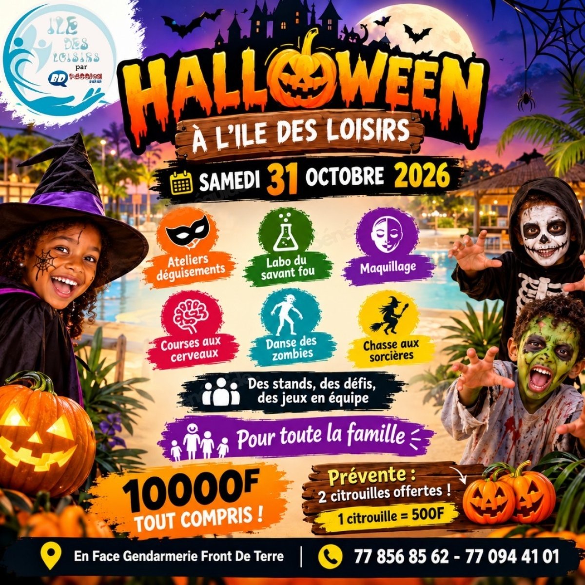 🎃👻 Halloween à L’Île des Loisirs