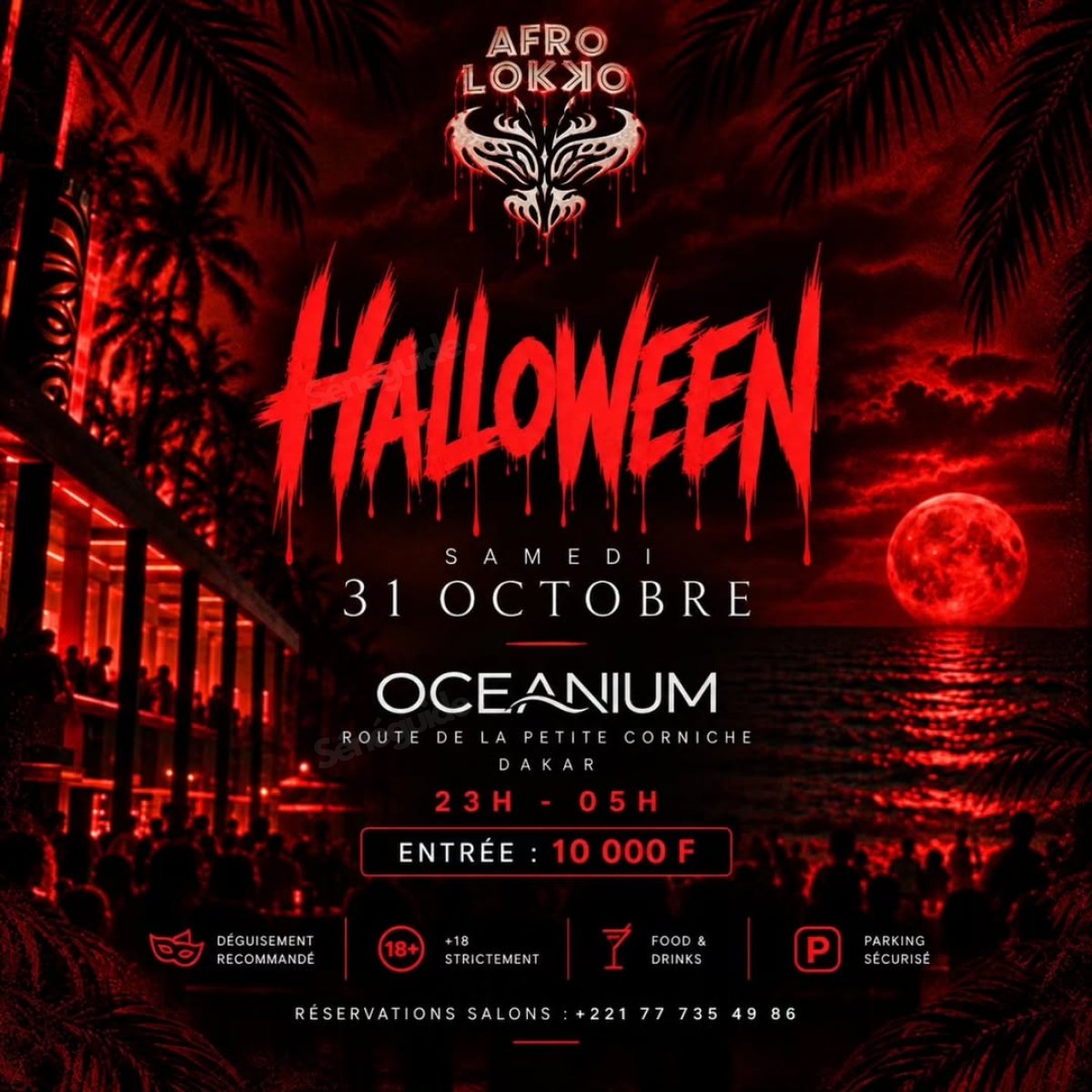Afro Lokko Halloween