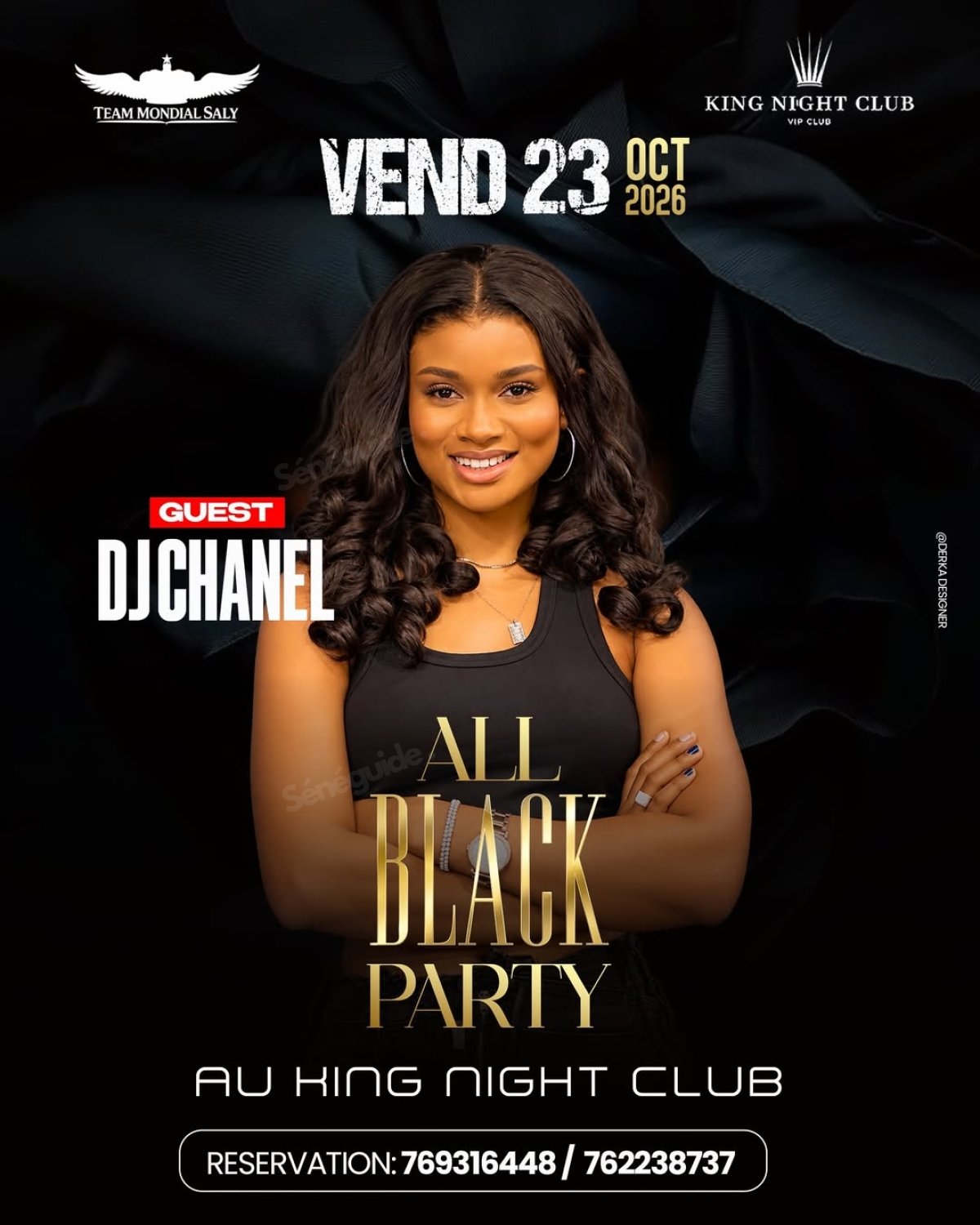 All Black Party