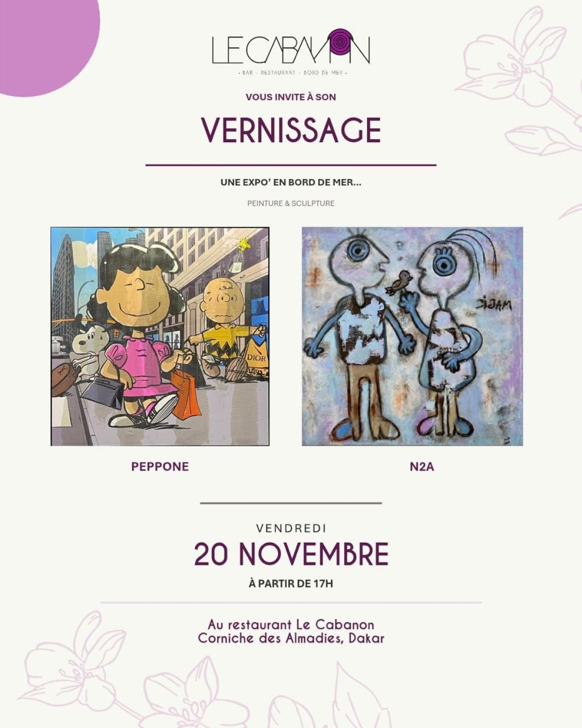 Vernissage au Cabanon