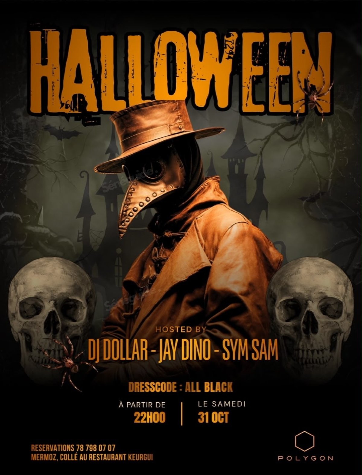 Halloween Party au Polygon