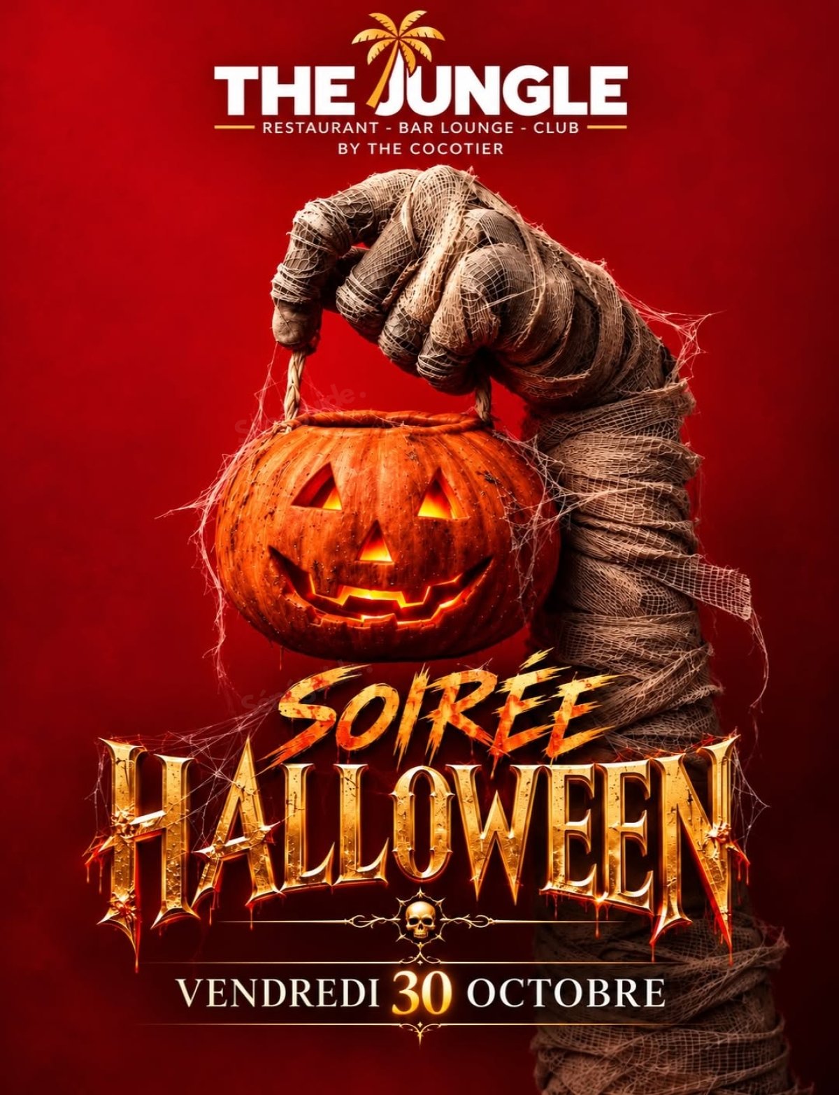 Soirée Halloween à The Jungle