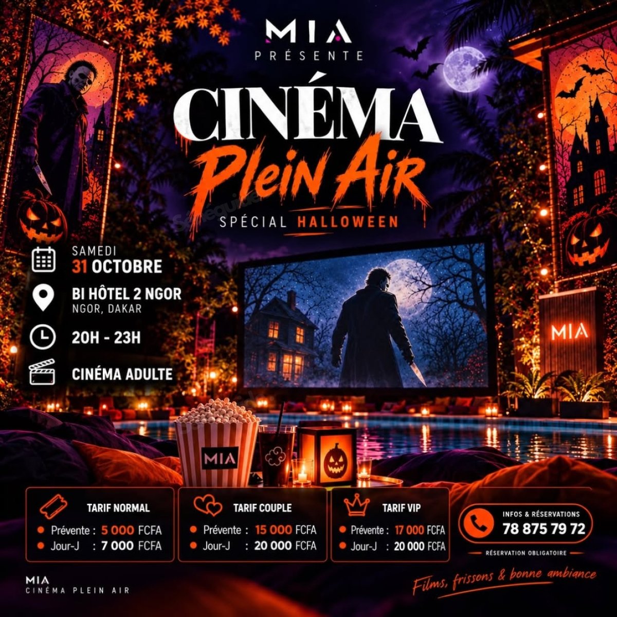 Cinéma Plein Air spécial Halloween