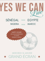 Demi-finales de la CAN à La Brasserie