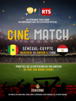 Ciné-Match – Sénégal vs Égypte au Pathé Dakar