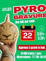 Pyrogravure au Caliente