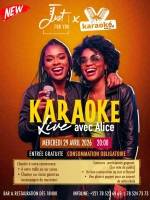Karaoké Live avec Alice